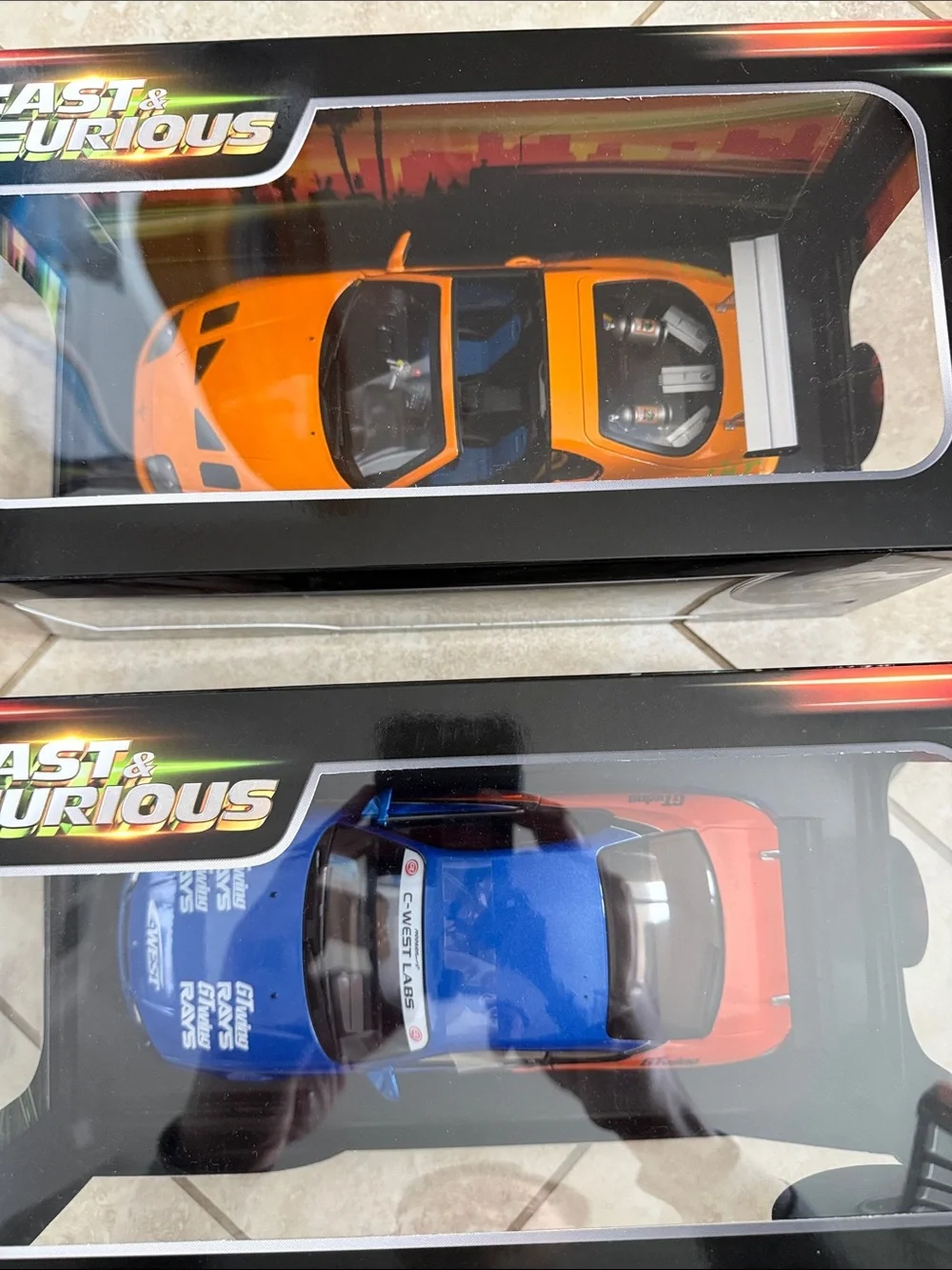 Jada Toya 25 Years of Fast & Furious 1/18 Die-Cast Cars JDM S15 Silvia MK4 Supra